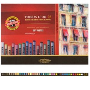 Kredki pastele suche KOH-I-NOOR Toison Dor 12 kolorów