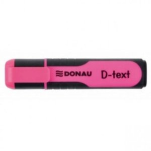 Zakreślacz DONAU D-Text różowy
