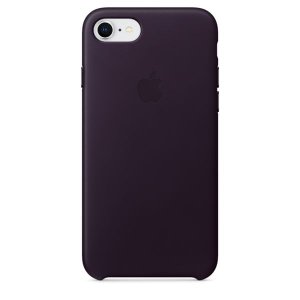 Apple Etui Skórzane, Apple Iphone 8/7, mqhd2zm/A, Dark Aubergine