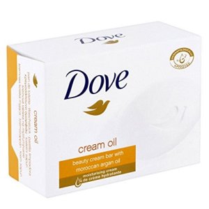 Dove Odżywczy Krem ​​Olej Arganowy Tabletka (Oil Cream Beauty Bar) (Objętość 4X100 G)