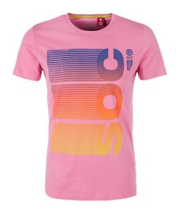S.Oliver T-Shirt Męski M Różowy