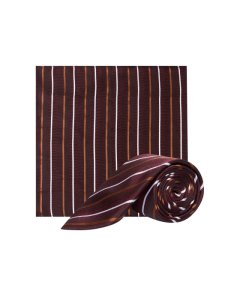 Mens 1904 Burgundy Stripe Tie Set*, Blue