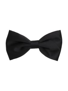 Burton Mens black bow tie, black