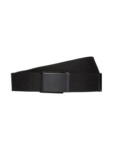 Burton Mens black matte seatbelt belt, black
