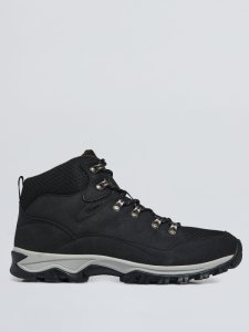 Burton Mens black mesh sports trail boots, black