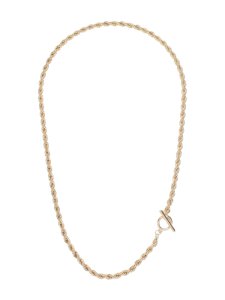 Mens Gold Twist Necklace, Yellow