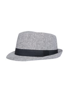 Mens Smart Grey Trilby Hat, Grey