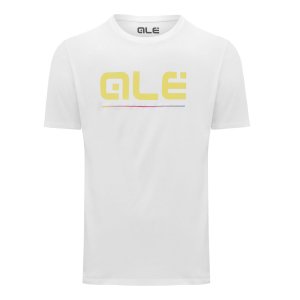 Alé Yellow Classic Logo T- Shirt - Camisetas