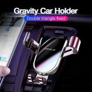 CAFELE Gravity Car Phone Holder Stand for Air Vent Mount Mobile Phone Holder in Car Universal Stand for 4.5-6.5in Cell Phone