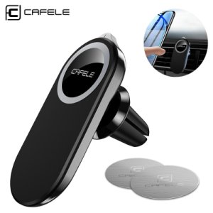 CAFELE Magnetic Phone Holder in Car Air Vent Mobile Phone Cellphone Car Holder Universal Mount Stand Support Glass Safety Hammer