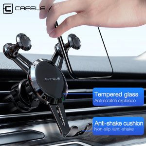 CAFELE Phone Holder for Air Vent Mount Universal Holder Stand for Mobile Phone in Car Support For iPhone 11 Pro Max 4-7 inches