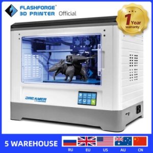 Flashforge 3D Printer 2020 FDM Dreamer Dual color print WIFI and touchscreen W/2 Spool Fully Assembled 3D Drucker