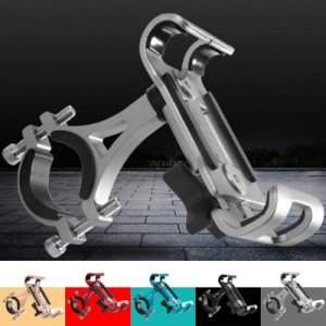 Handlebar Mount Holder Aluminum Motorcycle Bike Bicycle Anti-vibration Fixed Bracket For Cell Phone GPS Tablets Whosale&Dropship