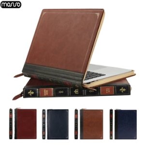 MOSISO PU Leather Laptop Sleeve for MacBook Air 13 Pro Retina 13 15 Laptop Case Cover for new MacBook Air 13 Case A1932 2018 Hot