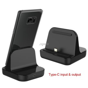 OOTDTY Type-C Dock Charger Charging Desktop USB C 3.1 Cradle Station For Android Phone Whosale&Dropship