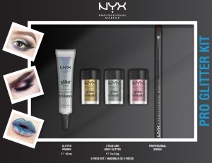 Nyx Professional Makeup Pro glitter kit