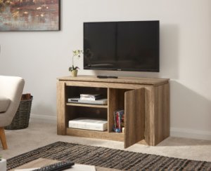 Canyon Oak Living Room Compact TV Unit