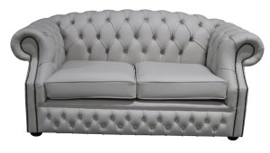 Chesterfield Buckingham 2 Seater Shelly Seely Leather Sofa Offer