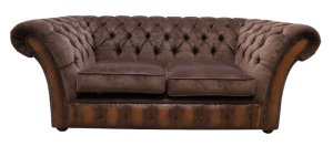 Chesterfield Jepson 2 Seater Sofa Settee Antique Tan&hellip;