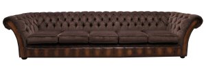 Chesterfield Jepson 5 Seater Sofa Settee Antique Tan&hellip;