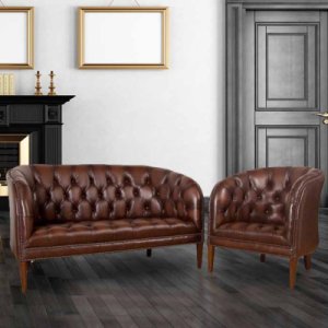 Designersofas4u Chesterfield mayfair low back tub chair uk manufactured