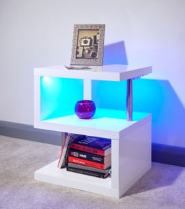 Designersofas4u Polar led lamp table white
