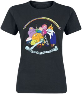 Adventure Time Group T-Shirt black