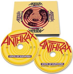 Anthrax State of Euphoria CD multicolor