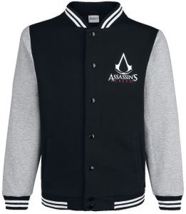 Assassin's Creed - Emblem - College Jacket - black-grey