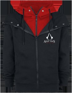Assassin's Creed - Emblem - Hooded zip - black-red