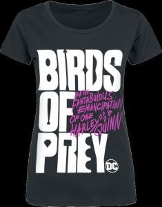 Birds Of Prey - Birds Of Prey Logo - Girls shirt - black