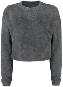 Black Premium by EMP - Shorty Don't Wait - Girls sweatshirt - grey