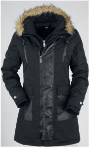 Black Premium by EMP - So Damn Obvious - Girls coat - black