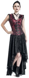 Burleska - Gypsy Dress - Dress - black-red