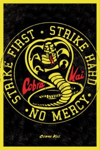 Cobra Kai Emblem Poster multicolour