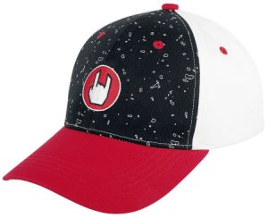 EMP Stage Collection Black/Red/White Cap with Rockhand Cap black red white
