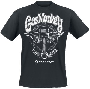 Gas Monkey Garage - Big Piston - T-Shirt - black