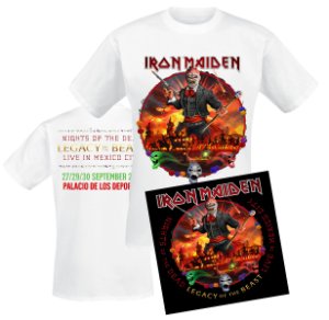 Iron Maiden Nights of the dead LP multicolor
