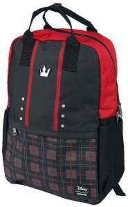 Kingdom Hearts - Loungefly - Sora Square - Backpack - black-red