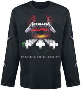 Metallica Master Of Puppets Long-sleeve Shirt black