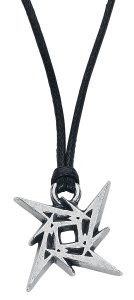 Metallica Ninja Logo Necklace silver coloured
