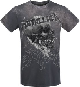 Metallica Sad But True Skull T-Shirt dark grey