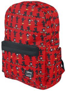 Mickey Mouse - Loungefly - Mickey Mouse - Backpack - red