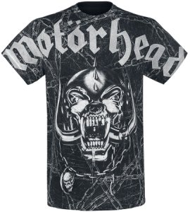 Motörhead Dog Skull And Chains Allover T-Shirt Allover
