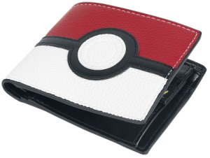 Pokémon Pokeball Wallet Wallet red black white