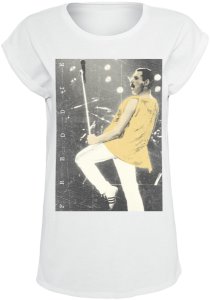 Queen Freddie - Stage Photo II T-Shirt white