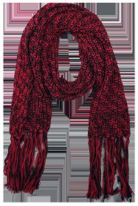 RED by EMP - Take Your Scarf - Scarf - red-black