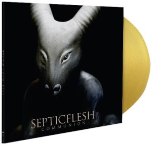 Septicflesh Communion LP gold coloured