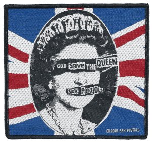 Sex Pistols God Save The Queen Patch multicolour
