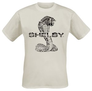 Shelby - Cracked Snake - T-Shirt - beige